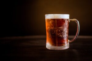 beer gift ideas; a glass of beer