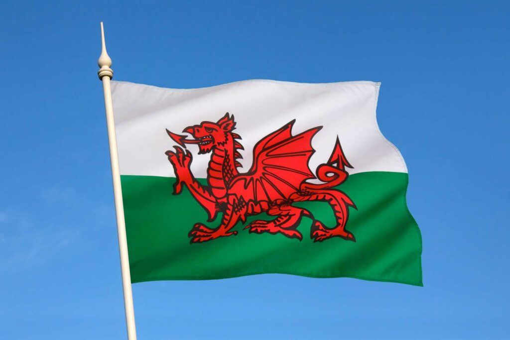 st davids day; Welsh flag